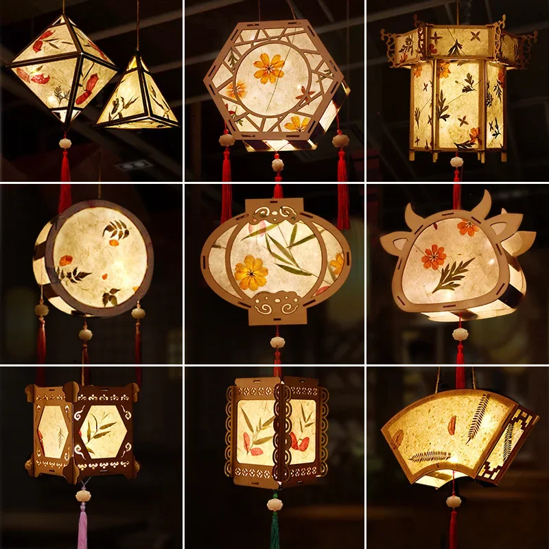 レトロスタイル中国 DIY 宮殿ランタンポータブル花の花ライ - Japanese Lantern Paper のレビューと価格
