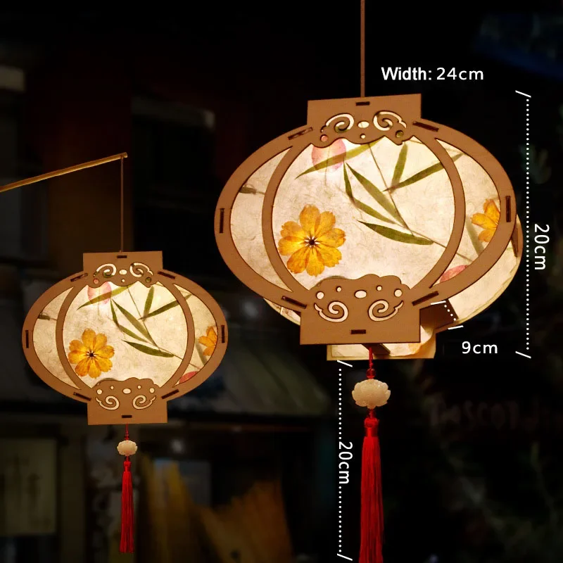 レトロスタイル中国 DIY 宮殿ランタンポータブル花の花ライ - Japanese Lantern Paper のレビューと価格