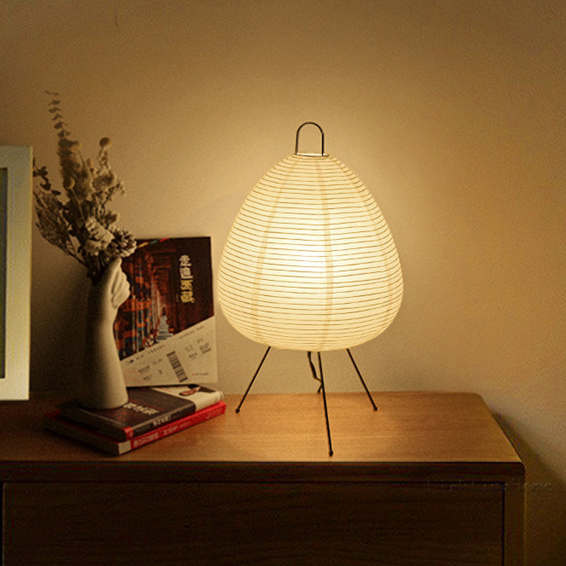 Nosupスタイルのスライスペーパーフロアランプ、レトロなク - Japanese Lantern Paper のレビューと価格