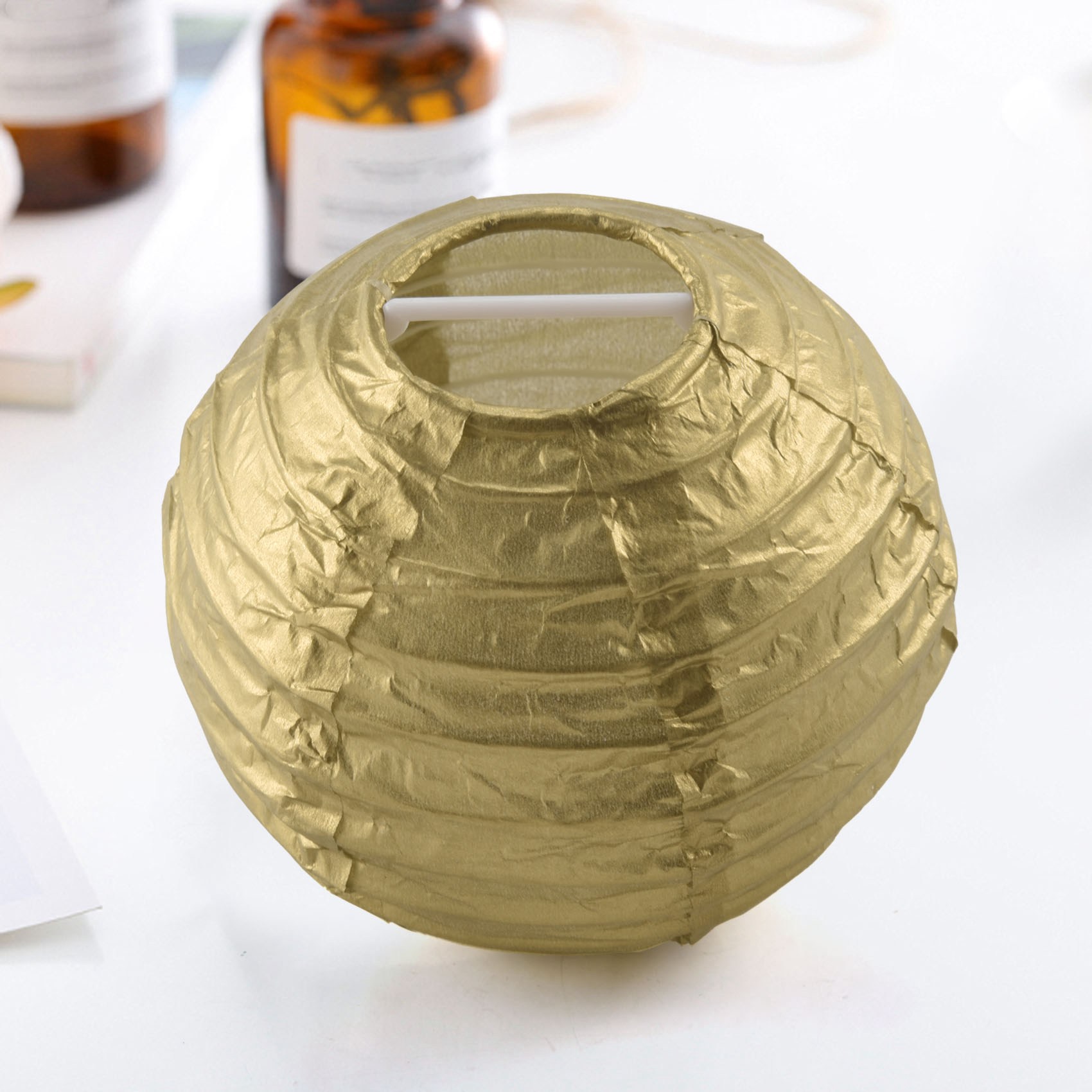 装飾的なパーティー提灯 20 個ゴールドホワイトブラックラウ - Japanese Lantern Paper のレビューと価格
