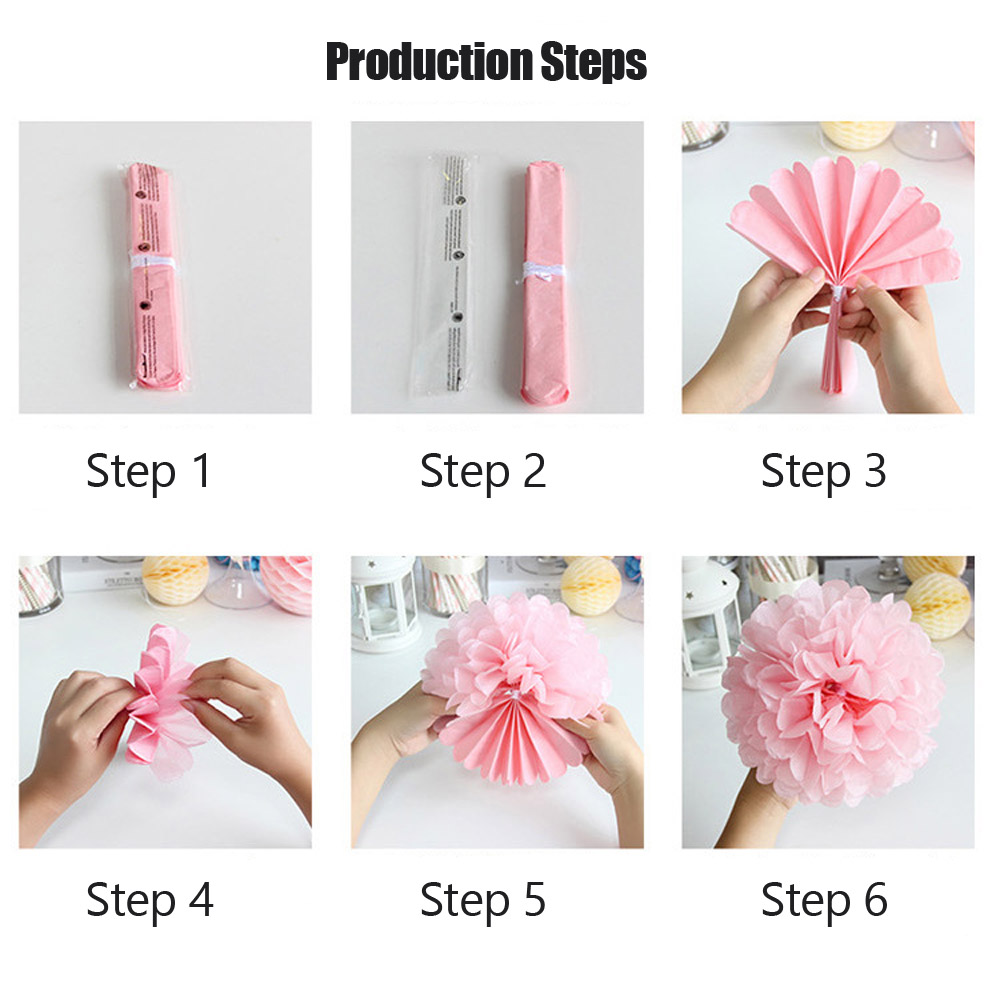 30個/セット ホリデーフェスティバルデコレーション ブルー - Japanese Lantern Paper のレビューと価格