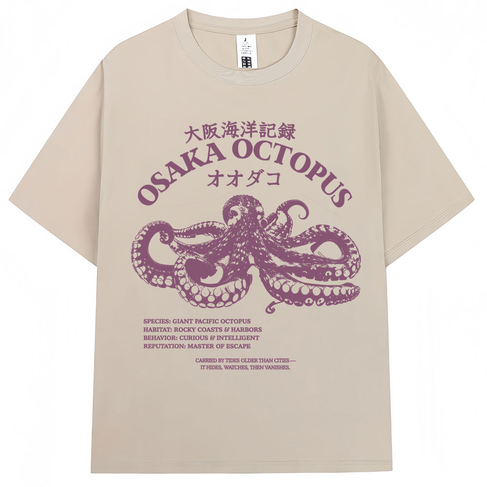 日本風大阪タコTシャツ メンズ レディース ファッション ヴ - Japanese Women Lifestyle のレビューと価格