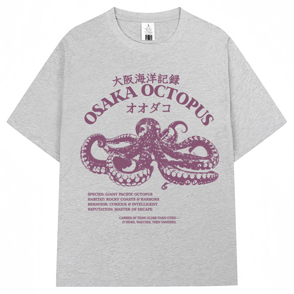 日本風大阪タコTシャツ メンズ レディース ファッション ヴ - Japanese Women Lifestyle のレビューと価格