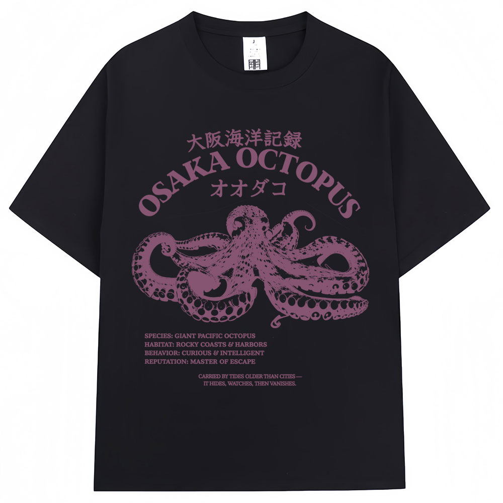 日本風大阪タコTシャツ メンズ レディース ファッション ヴ - Japanese Women Lifestyle のレビューと価格