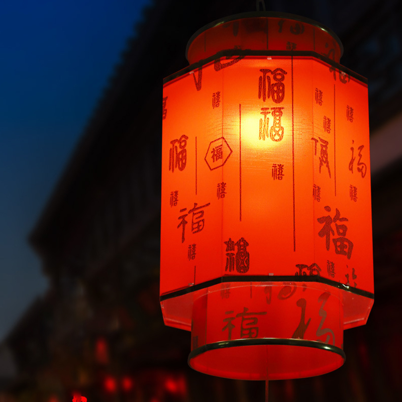 中国の赤いランタンシャンデリア、手動材料、防水、日焼け止めプ - Japanese Lantern Paper のレビューと価格