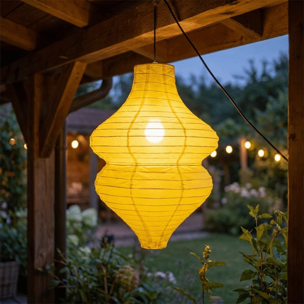 クリエイティブヴィンテージフラワーボトルランタン手作りフェス - Japanese Lantern Paper のレビューと価格